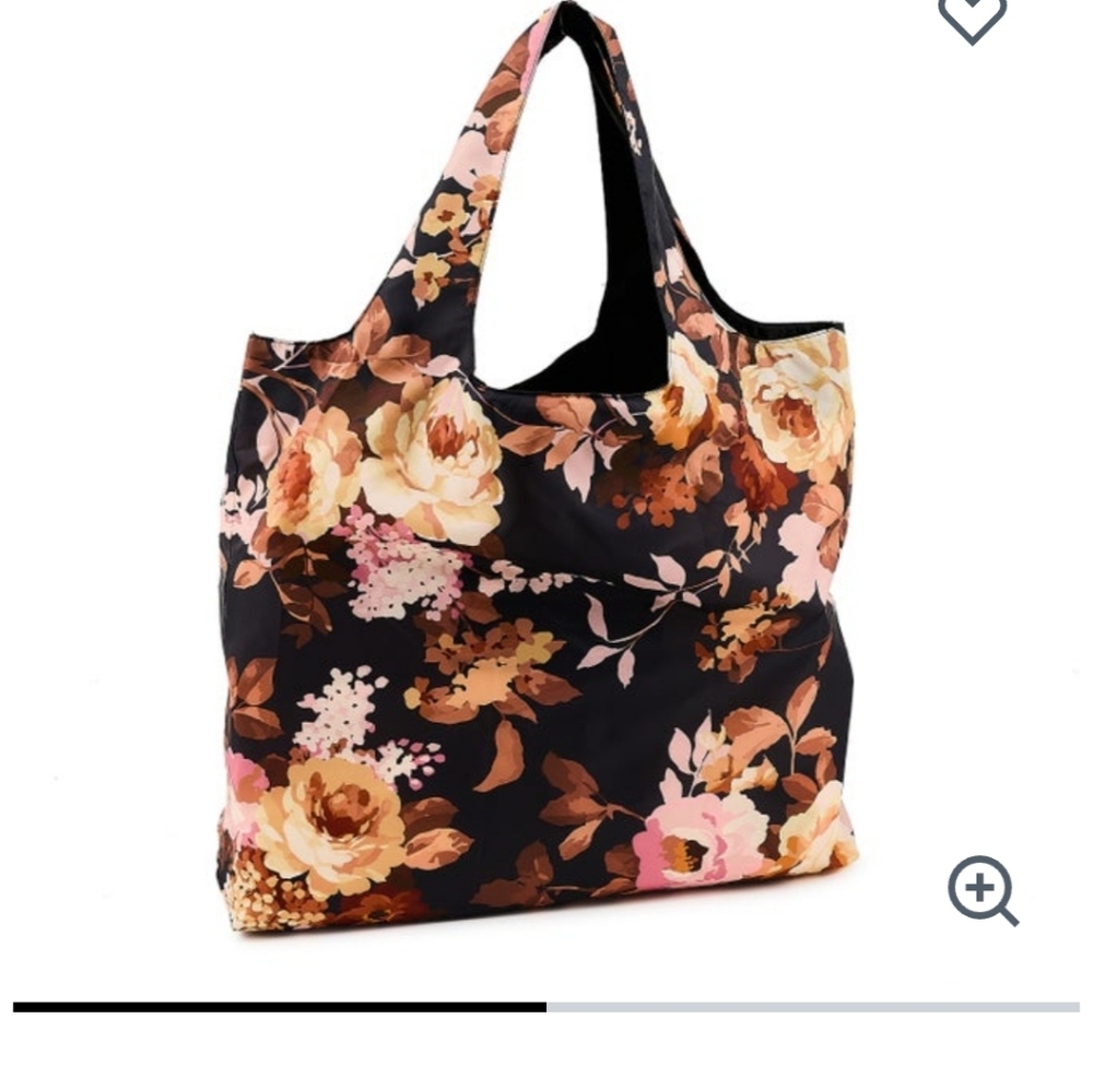 Mackenzie Childs Large Floral Tote To Go Above Colors Tote Is Sealed